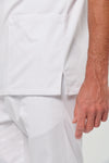 Túnica de manga curta poliéster / algodão unissexo-RAG-Tailors-Fardas-e-Uniformes-Vestuario-Pro