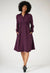 Vestido Chemise Virgo para Mulher-Burgundy-34 (UK 06)-RAG-Tailors-Fardas-e-Uniformes-Vestuario-Pro