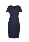 Vestido Corinthia com decote em V-Navy-34 (UK 06)-RAG-Tailors-Fardas-e-Uniformes-Vestuario-Pro