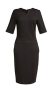 Vestido Stretch Jersey Celeste-Black-34 (UK 06)-RAG-Tailors-Fardas-e-Uniformes-Vestuario-Pro