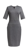 Vestido Stretch Jersey Celeste-Grey-34 (UK 06)-RAG-Tailors-Fardas-e-Uniformes-Vestuario-Pro