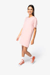 Vestido T-shirt Eco-responsável com Aspeto Lavado Senhora-RAG-Tailors-Fardas-e-Uniformes-Vestuario-Pro