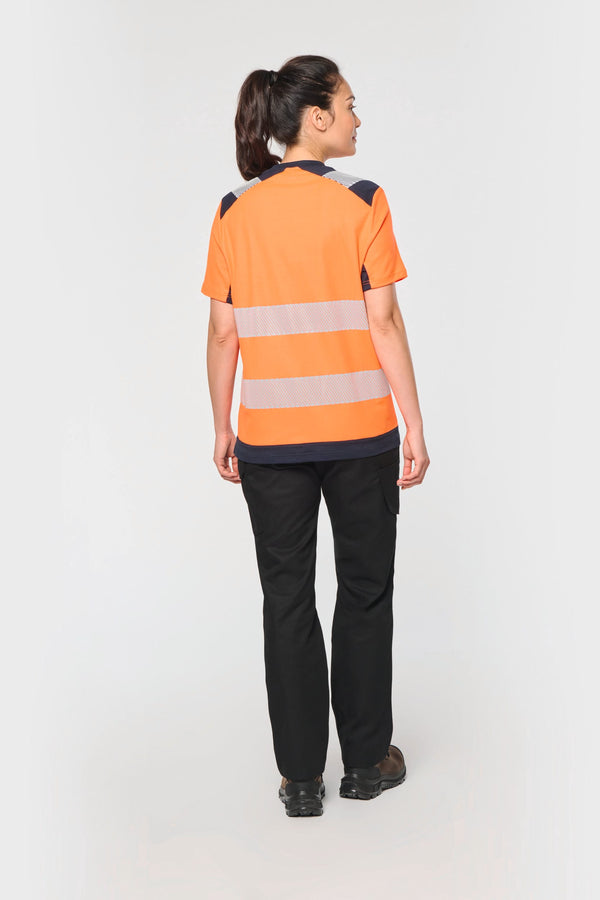 T-shirt de Segurança em Material Reciclado Manga Curta Unissexo-RAG-Tailors-Fardas-e-Uniformes-Vestuario-Pro