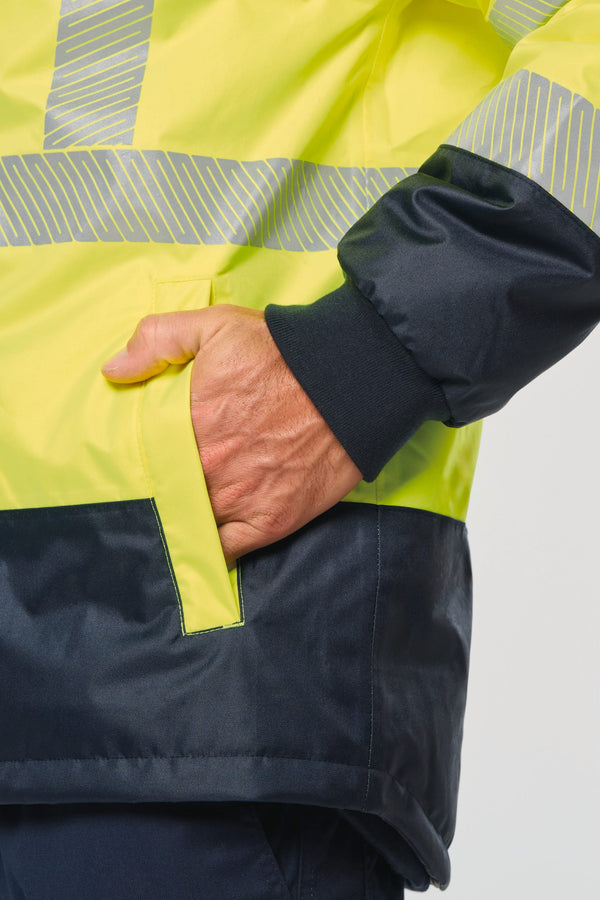 Parka de Segurança em Material Reciclado 4 em 1 Unissexo