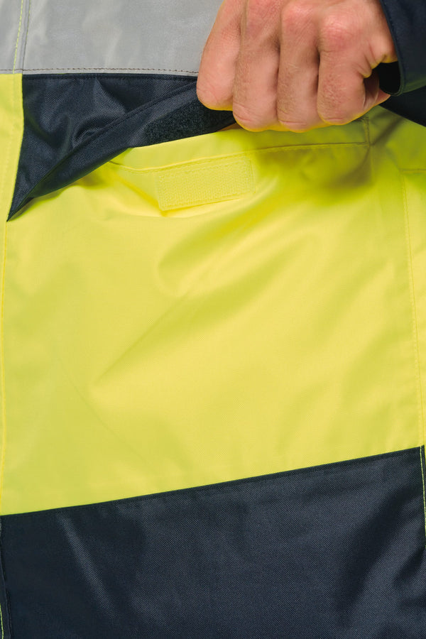 Parka de Segurança em Material Reciclado 4 em 1 Unissexo