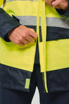 Parka de Segurança em Material Reciclado 4 em 1 Unissexo