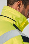 Parka de Segurança em Material Reciclado 4 em 1 Unissexo