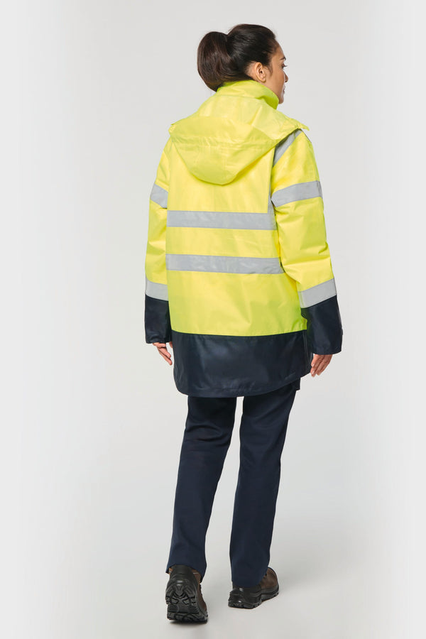 Parka de Segurança em Material Reciclado 4 em 1 Unissexo