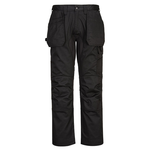 WX2 Calças de coldre elástico-Preto-UK28" DE44 FR36 EU42-RAG-Tailors-Fardas-e-Uniformes-Vestuario-Pro
