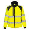 WX2 Eco Hi-Vis Softshell (2L)-Amarelo/Preto-L-RAG-Tailors-Fardas-e-Uniformes-Vestuario-Pro