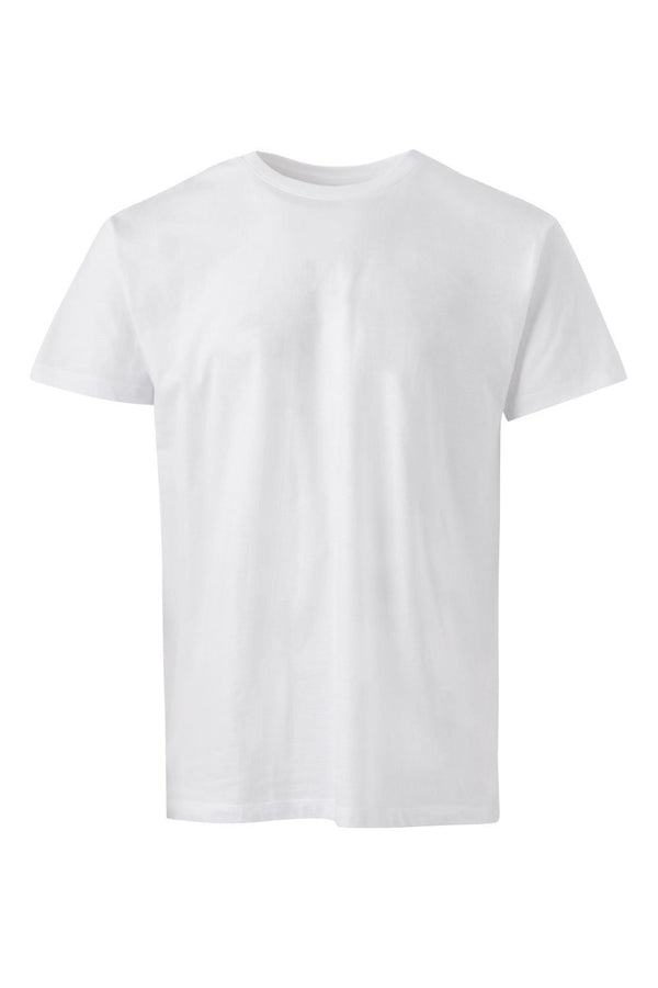T-shirt Unissexo de Manga Curta Tasmania 150-White - 100-S-RAG-Tailors-Fardas-e-Uniformes-Vestuario-Pro