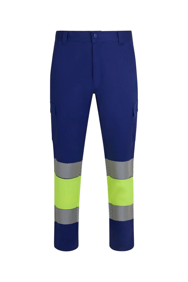 Azul Royal/amarelo Fluorescente - 09/20