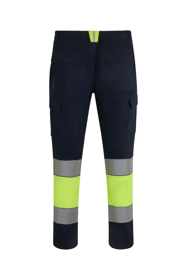 Azul Navy/amarelo Fluorescente - 61/20
