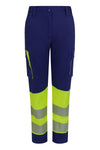 Azul Royal/amarelo Fluorescente - 09/20