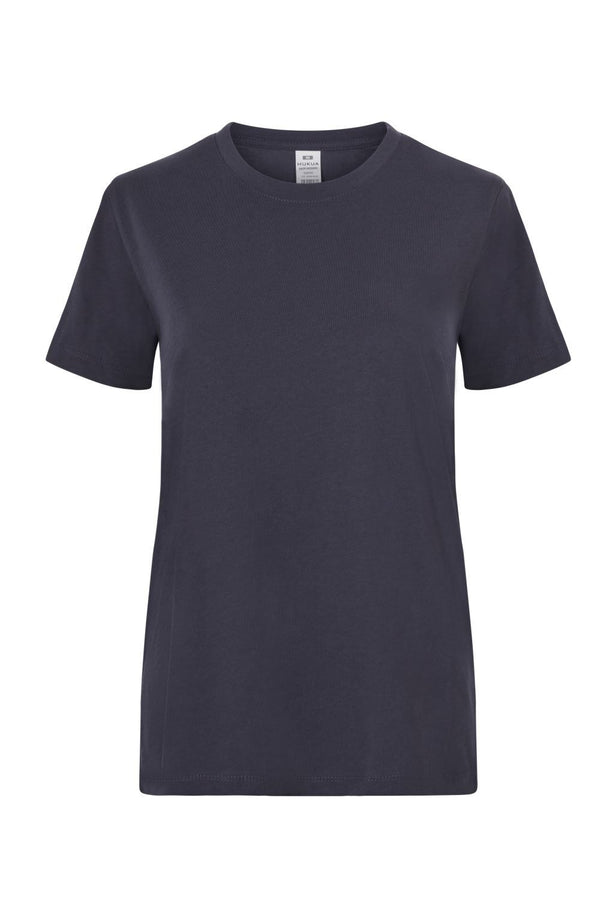 T-shirt de Mulher de Manga Curta Palm 190-Denim Blue - 510-XS-RAG-Tailors-Fardas-e-Uniformes-Vestuario-Pro