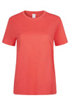 T-shirt de Mulher de Manga Curta Palm 190-Fresh Coral - 414-XS-RAG-Tailors-Fardas-e-Uniformes-Vestuario-Pro