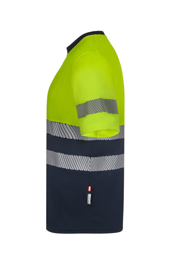 Azul Navy/amarelo Fluorescente - 61/20