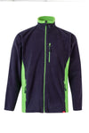 Casaco Polar Bicolor-Azul Navy/Verde Lima - 61/25-XS-RAG-Tailors-Fardas-e-Uniformes-Vestuario-Pro