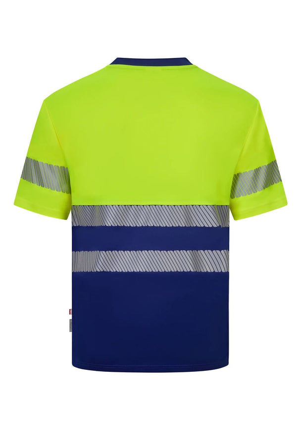 Azul Royal/amarelo Fluorescente - 09/20
