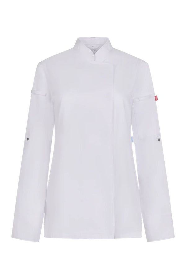 Jaleca para mulher Coolmax® SHIFT WOMAN-Branco - 07-XS-RAG-Tailors-Fardas-e-Uniformes-Vestuario-Pro