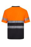 Preto/laranja Fluorescente - 00/19