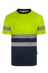 Navy Blue/Fluorescent Yellow - 61/20