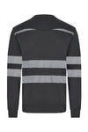 Sweatshirt com Gola Redonda e Faixas Segmentadas de Visibilidade Melhorada-RAG-Tailors-Fardas-e-Uniformes-Vestuario-Pro